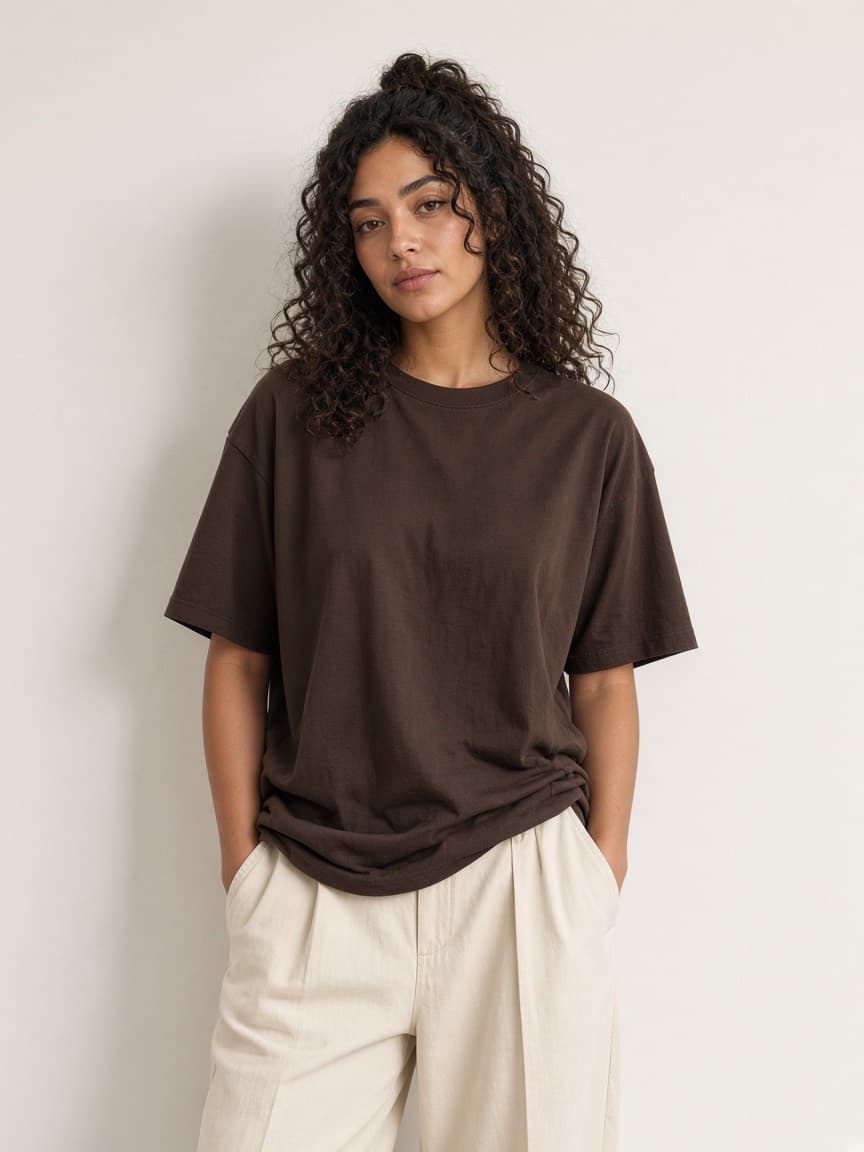 Big Cloud in Brown, worn